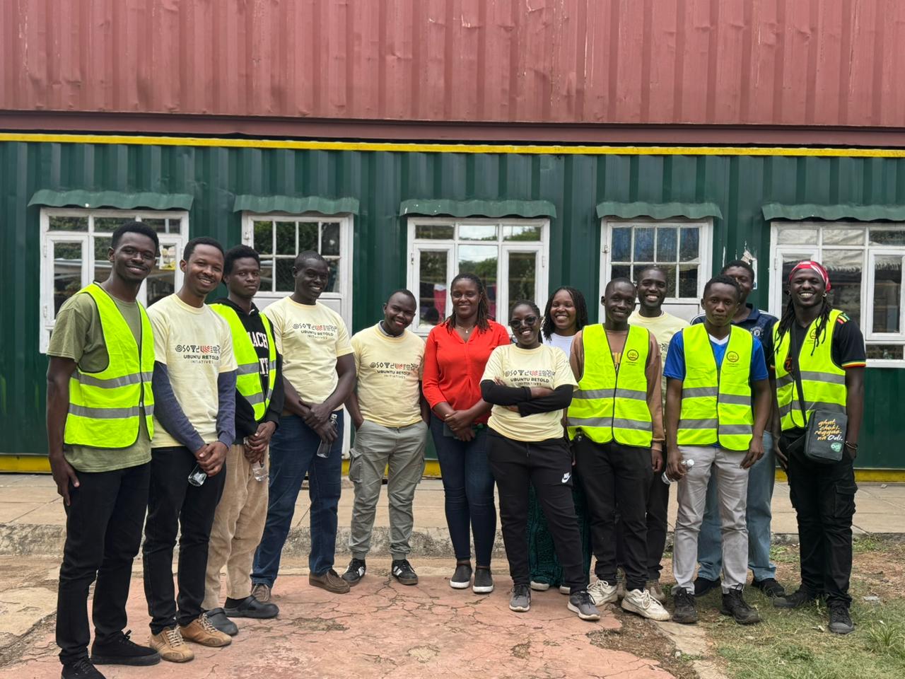 Ubuntu Retold team at Langata Sub County Mega Cleanup
