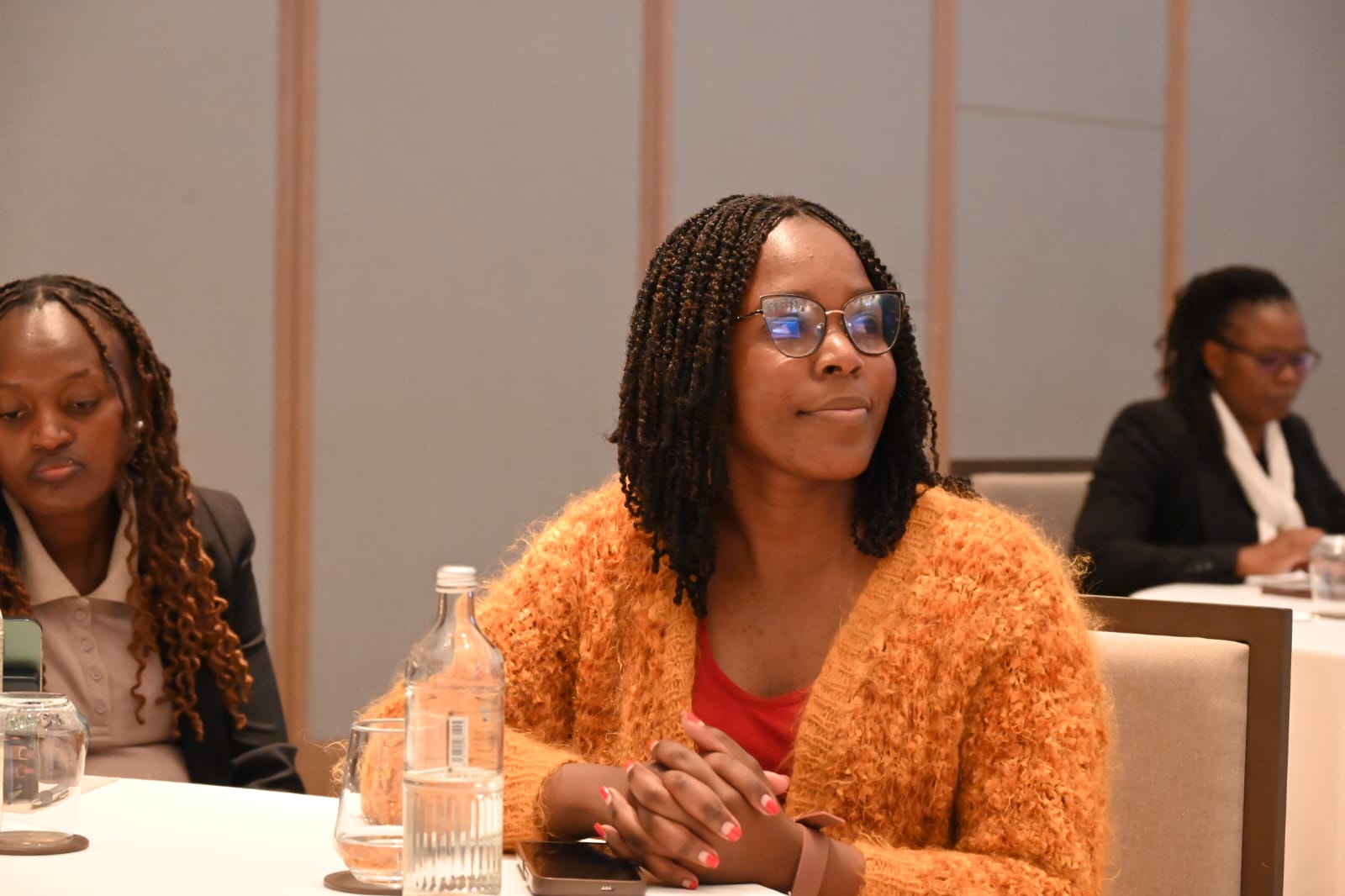 Ubuntu Retold Chairperson at the flood resistance event